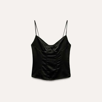 SATIN CAMISOLE TOP